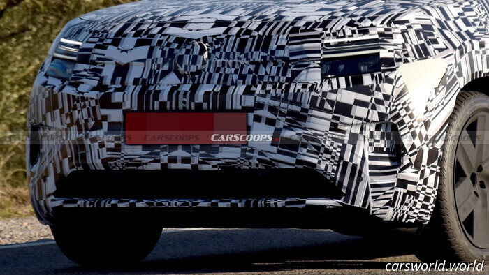 Решающий для VW небольшой электрический кроссовер впервые показали | Carscoops